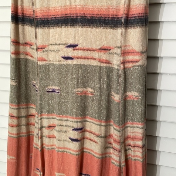 Ralph Lauren Vintage Soft Sleeveless Western - Southwestern Design Style Dress - Picture 7 of 12